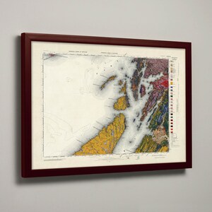 Kilmartin Old Geological Map | Kilmartin, Carnassarie, Poltalloch