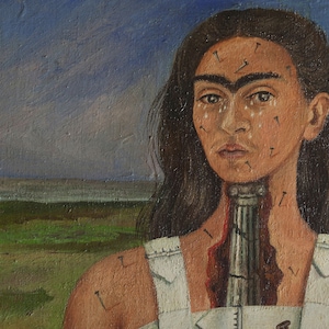 Gebrochene Saule Frida Kahlo