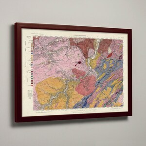 Rothes Old Geological Map | Rothes, Elchies, Easter Elchies