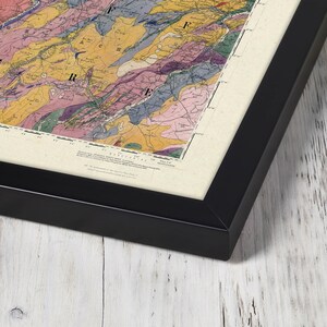 Rothes Map Old Rothes Geological Map Rotheselchieseaster - Etsy