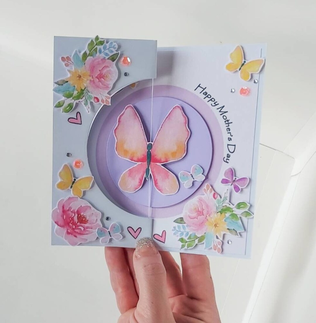 Butterfly Birthday Card - Etsy