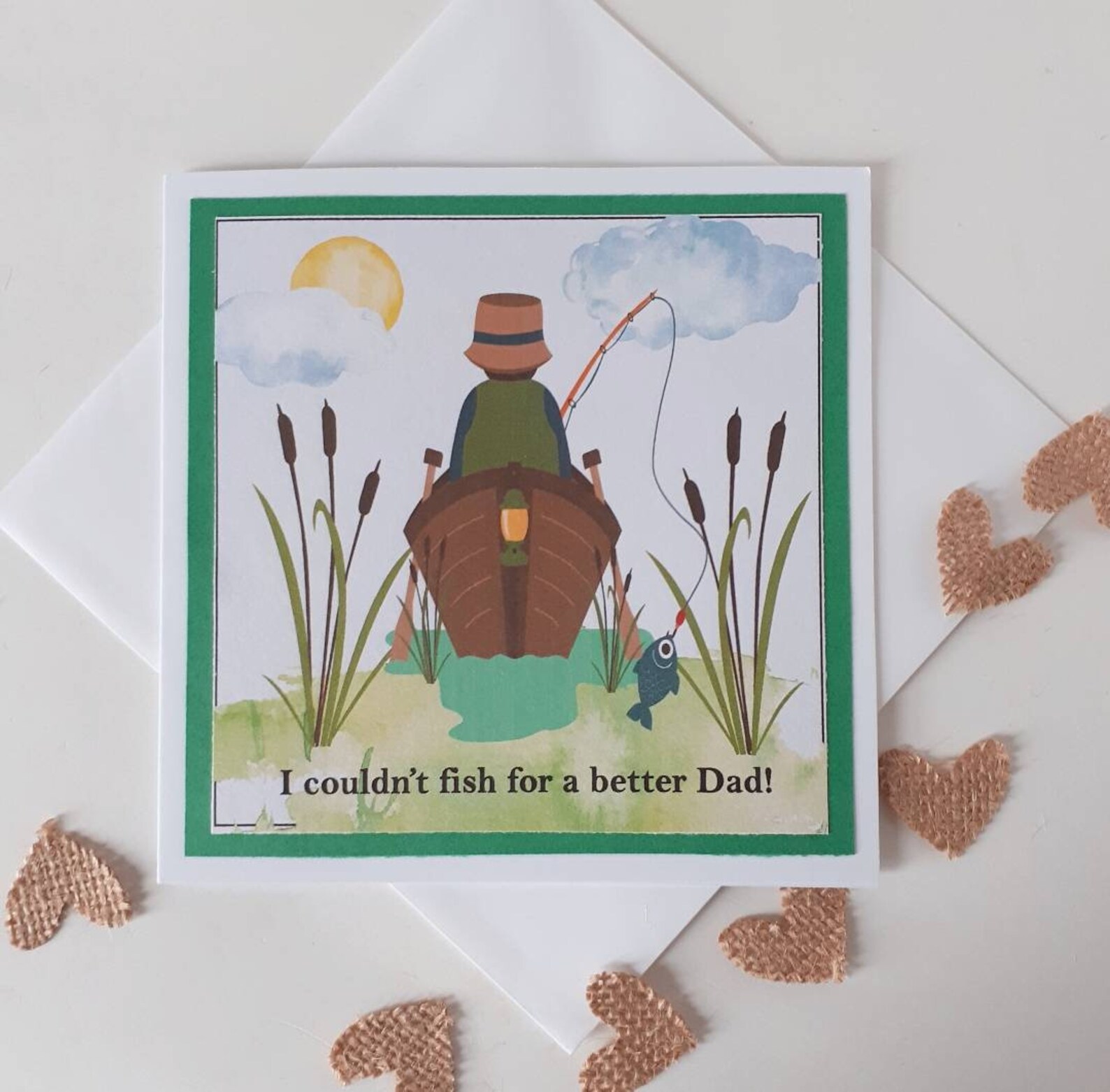 T-Shirt "Papa Pêche" - Cadeau Humour Pêche Pour Fête Des Pères, Anniversaire - Coton, Manches Courtes