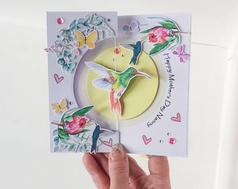 Hummingbird mother's day card