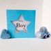 Blue Birthday Boy Star Card, Star Card for Birthday Boy - Etsy