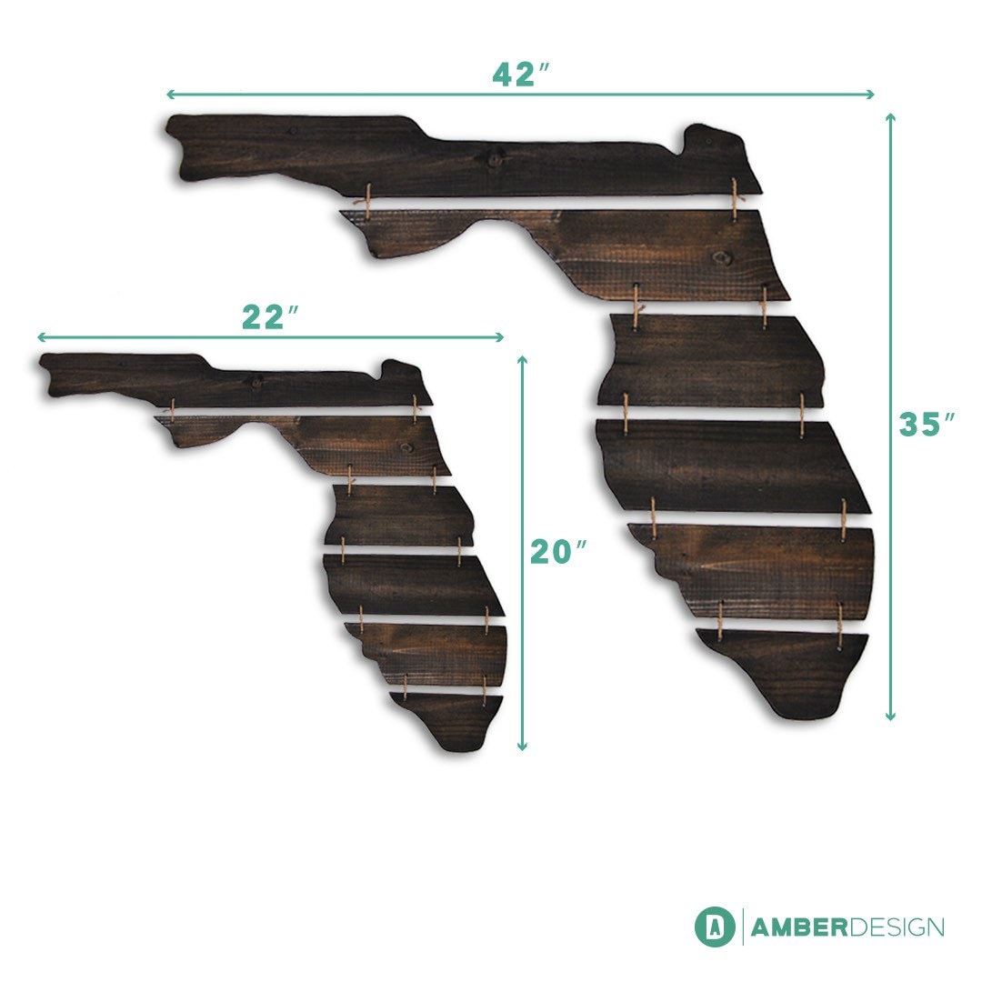 Customizable Florida Wall Art State of Florida Home Décor Etsy