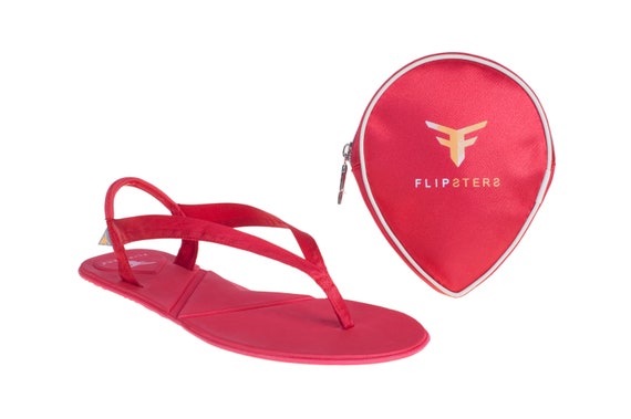 Foldable Flip Flops Blue Flip Flop Women Flip Flop Beach Sandals