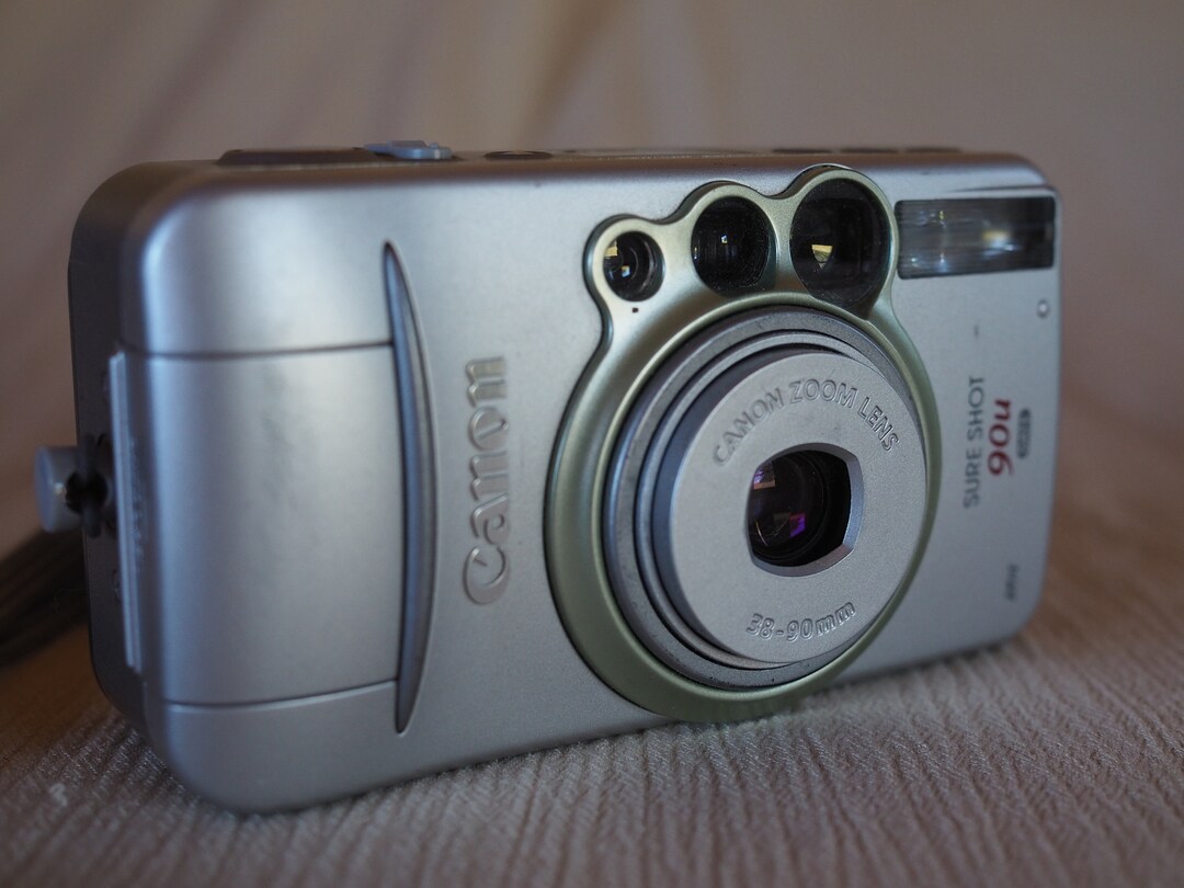 Canon Sure Shot 90u Date Saf Compact Point and Shoot Film Etsy