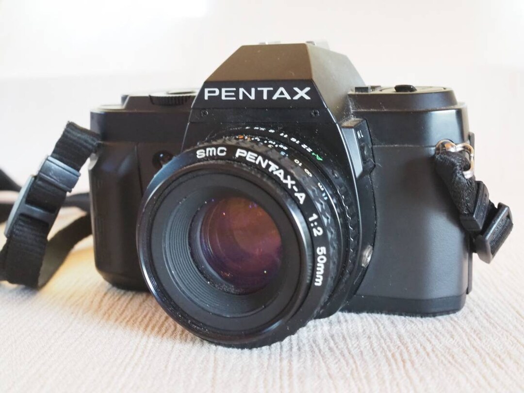 Pentax P3n SLR 35mm Film Camera With SMC F/2 50mm Lens Fully Etsy