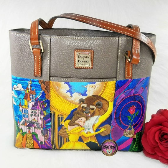 Dooney and Bourke Crossbody Bag Custom Hand Painted 