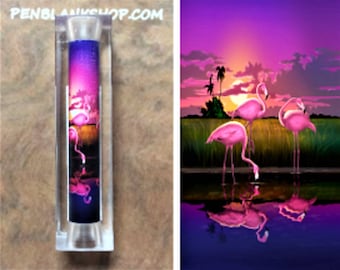 Flamingo Pen Blank #136