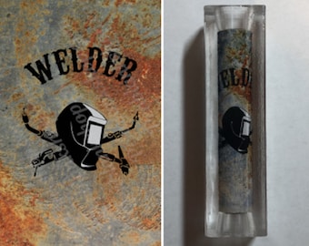 Welder, Welding, Pen Blank #175