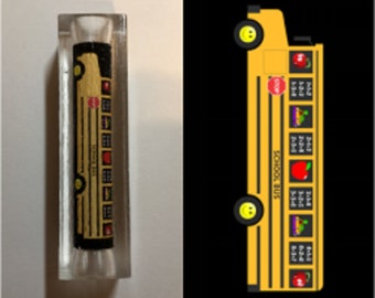 School Bus Pen Blank #158