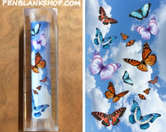 Butterfly Pen Blank #129