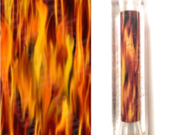 Flames, Pen Blank #172