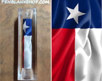 Texas Flag Pen Blank #121