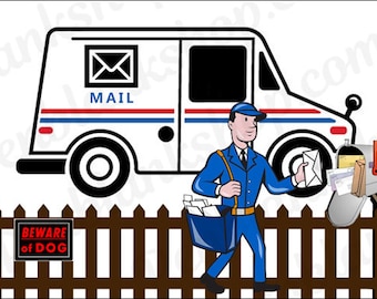 Mail, Mailman Pen Blank #197