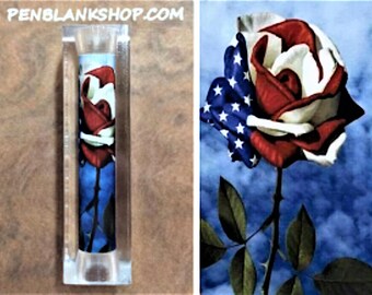 Rose Pen Blank #028
