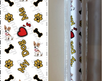My Dog Loves Me Label Cast Pen Blank #DP178
