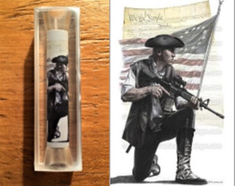 Patriotic Pen Blank #017