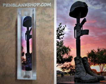Soldiers Cross Pen Blank #076