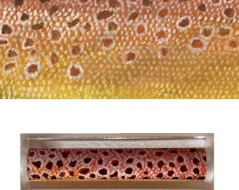 Brown Trout Pattern Pen Blank #202