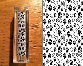 Dog Bone and Paws Pen Blank #106