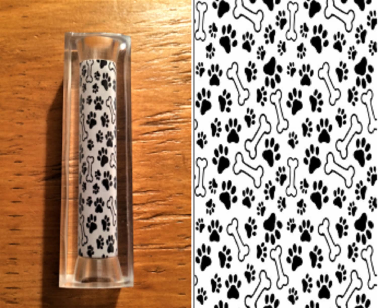 Dog Bone and Paws Pen Blank 106 Etsy Australia