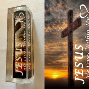 Jesus, He Lives Within My Heart, Pen Blank #213 - Etsy