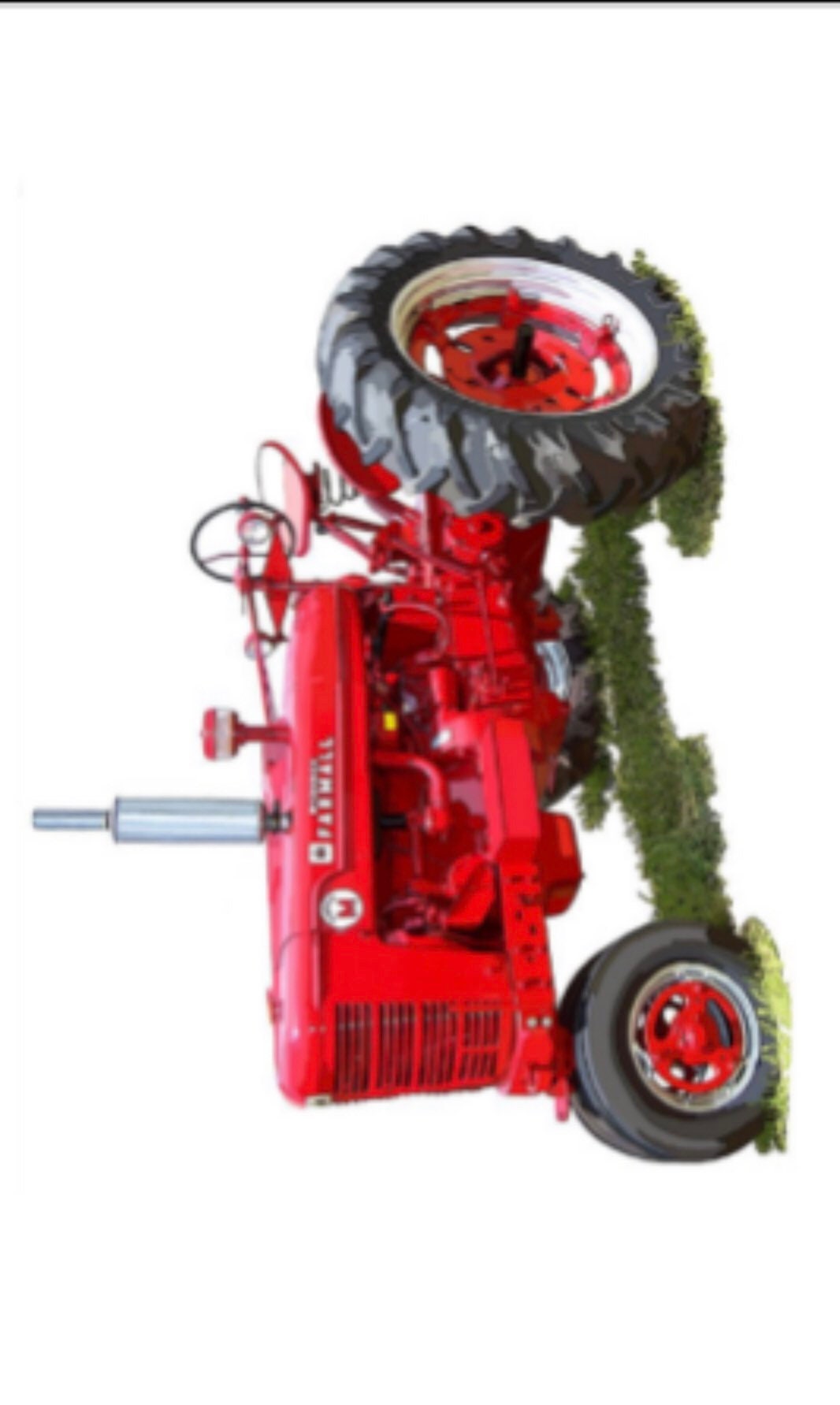 Farmall Tractor Pen Blank CO6 Pen Blank Shop Pen Blanks For