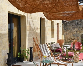 Vela ombreggiante in fibra di cocco // tenda in fibra di cocco // disponibili in diverse misure