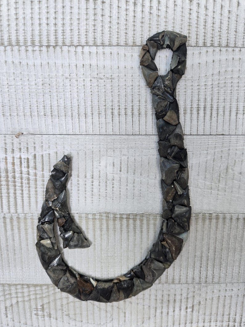Shark Tooth Fishing Hook Etsy