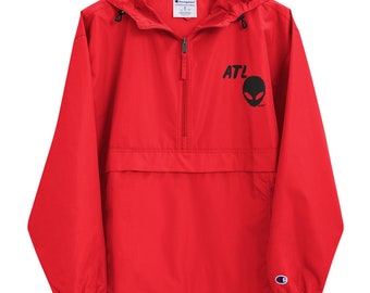 ATL alien Embroidered Champion Packable Jacket