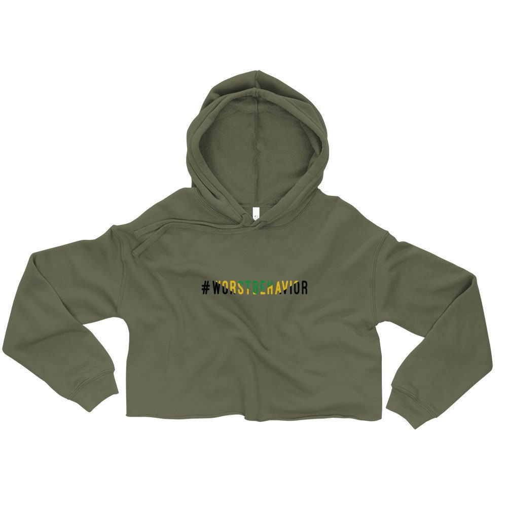 Reen Hoodie Wrst Bhvr Pullover WRSTBHVR Hoodie STUDIO V10 In Green