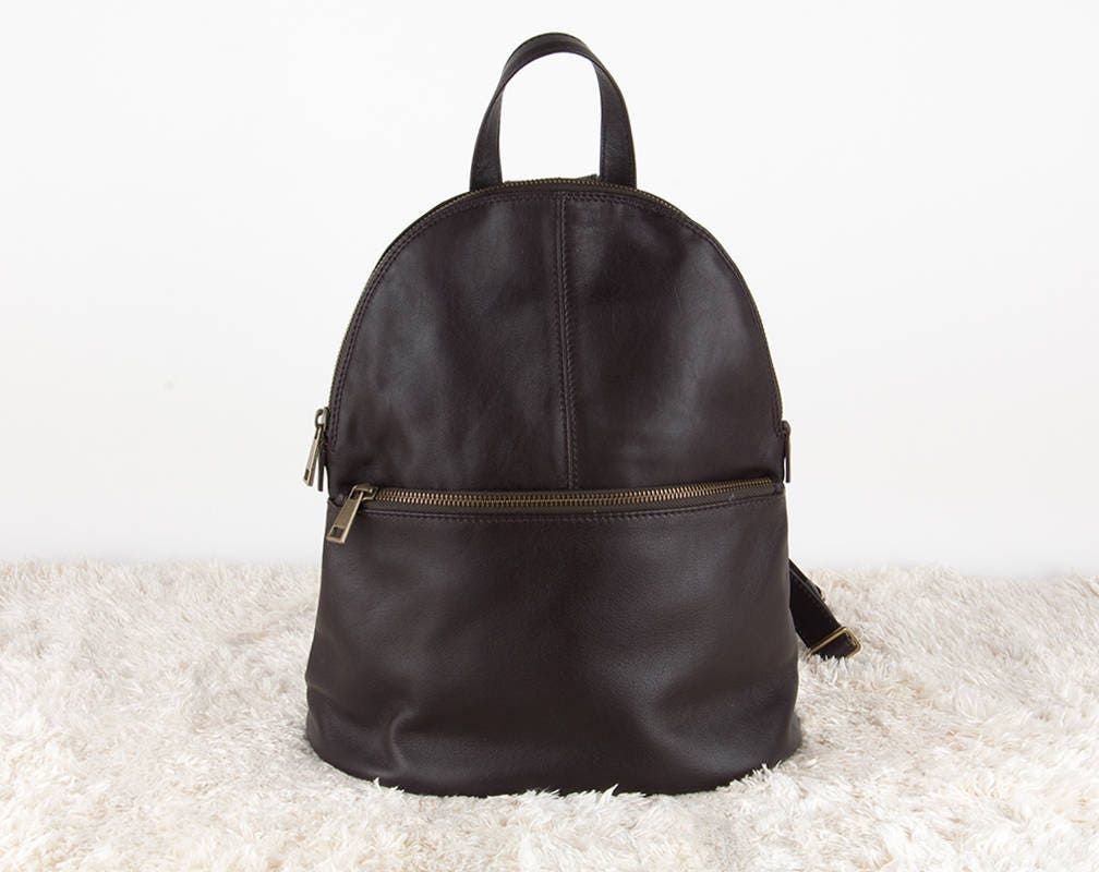 soft leather backpack womens
