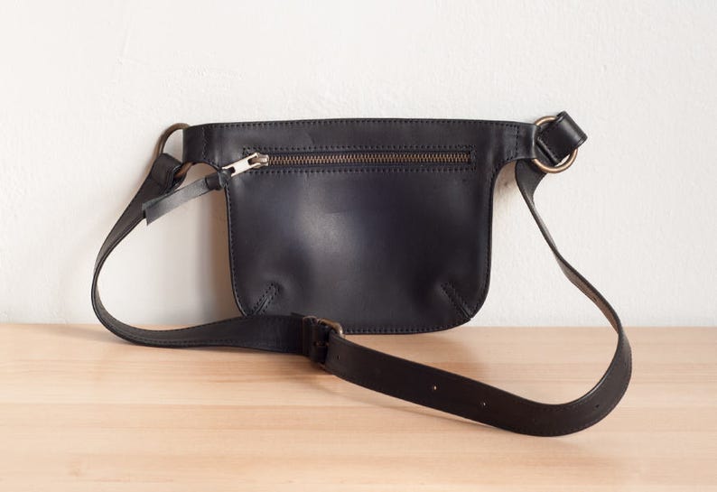 Belt Bag Fanny Pack for Women Leather Belt Bag Brown Etsy