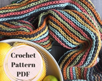 The Crochet Summer Stripe Set Pattern- PDF only!
