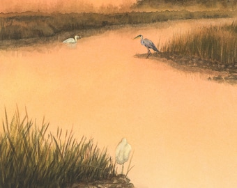 Sunrise Marsh (limited edition)