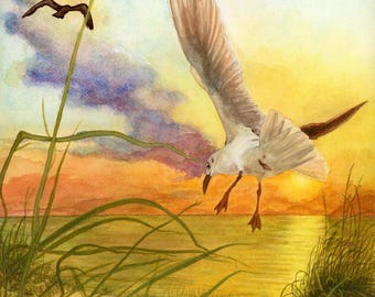 Dawn at Wrightsville Beach, NC (print)