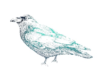 Raven printable | Etsy
