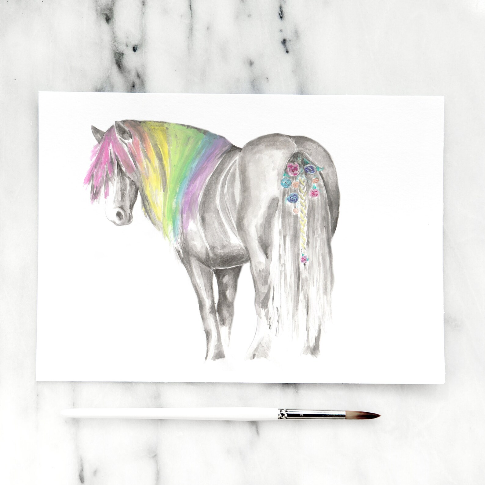Horse Birthday Card Card for Horse Lover 16th Birthday Card | Etsy