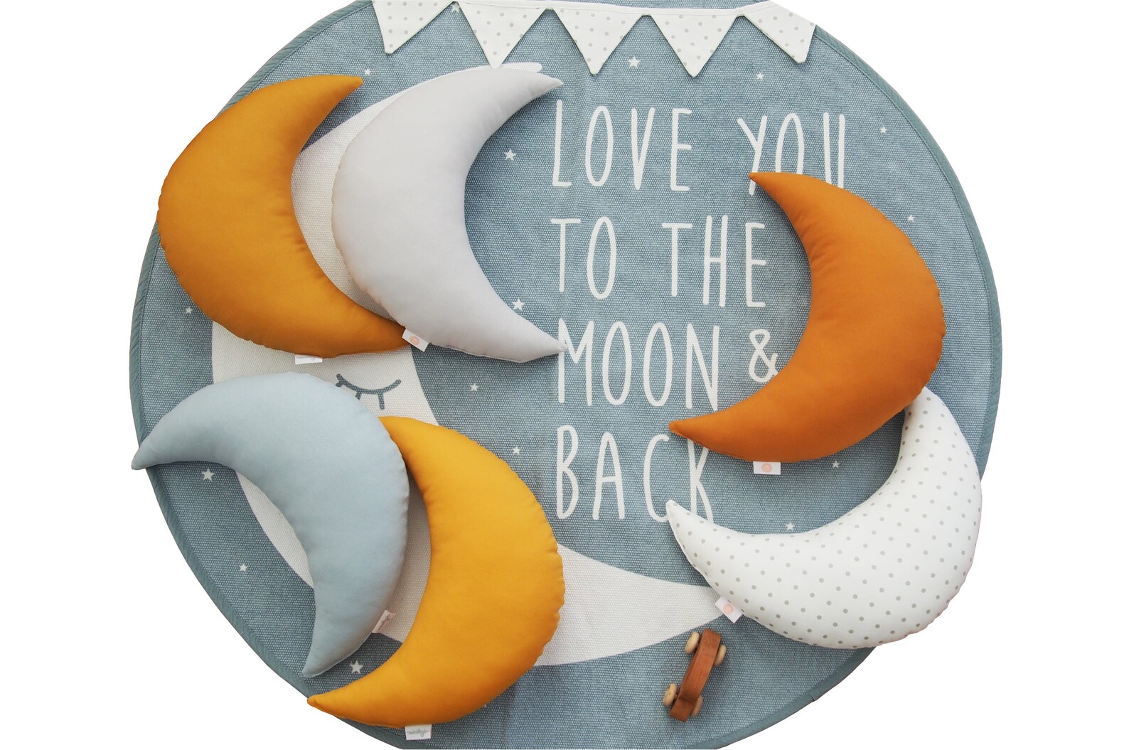Light Gray Moon Pillow Moon Shaped Pillow Moon Cushion Moon Etsy