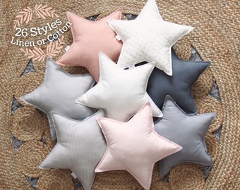 Star pillow, Star Shaped Pillow, Star cushion, baby pillow, Nursery Throw Pillows,Star nursery decor,kids pillows, Baby gift,kids room decor