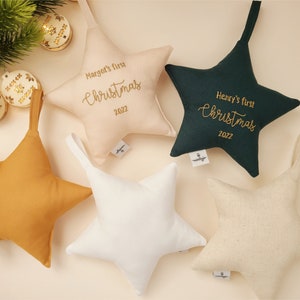 Enfeite de Natal personalizado para o primeiro ano, Enfeite personalizado para crianças, Enfeite de Natal do primeiro ano do bebê, Enfeite de Natal personalizado