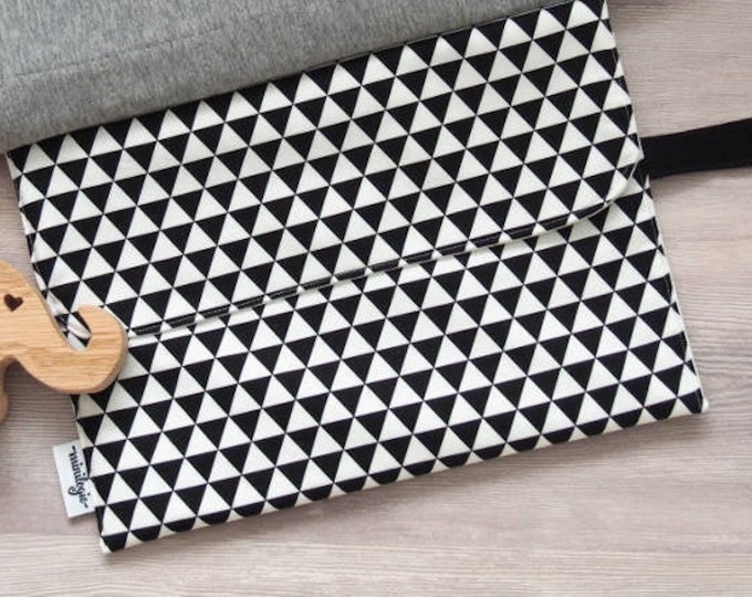 12 LITTLE DIAPER CLUTCH DENIM main image 0