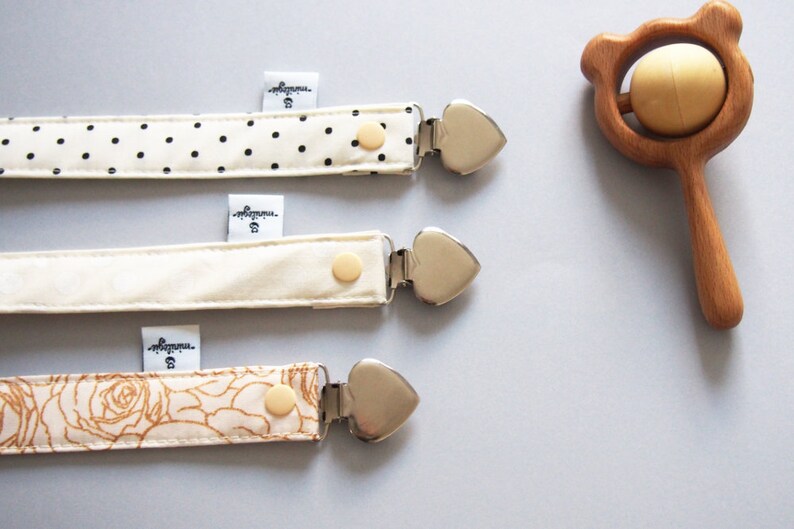 Binky Clip Set of 3