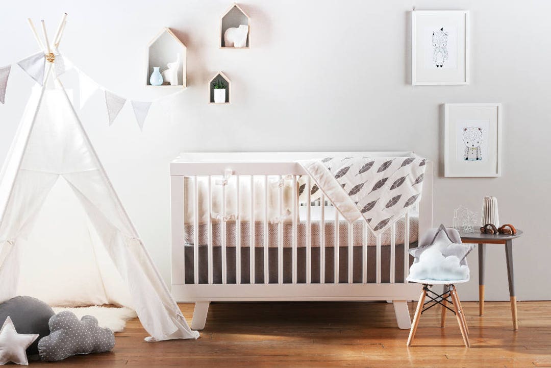 Modern woodland crib bedding hotsell