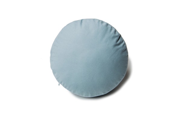 Modern Round Throw PillowBlue Mint Round Cushion Round Etsy Enchanting Long Round Decorative Pillows Modern Round Throw PillowBlue Mint Round Cushion Round Etsy Enchanting Long Round Decorative Pillows