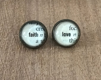 Fe y Amor • Pendientes • Pendientes Diccionario • Pendientes Palabra • Fe • Amor