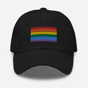 Rainbow LGBT Flag Pride LGBTQIA Hat