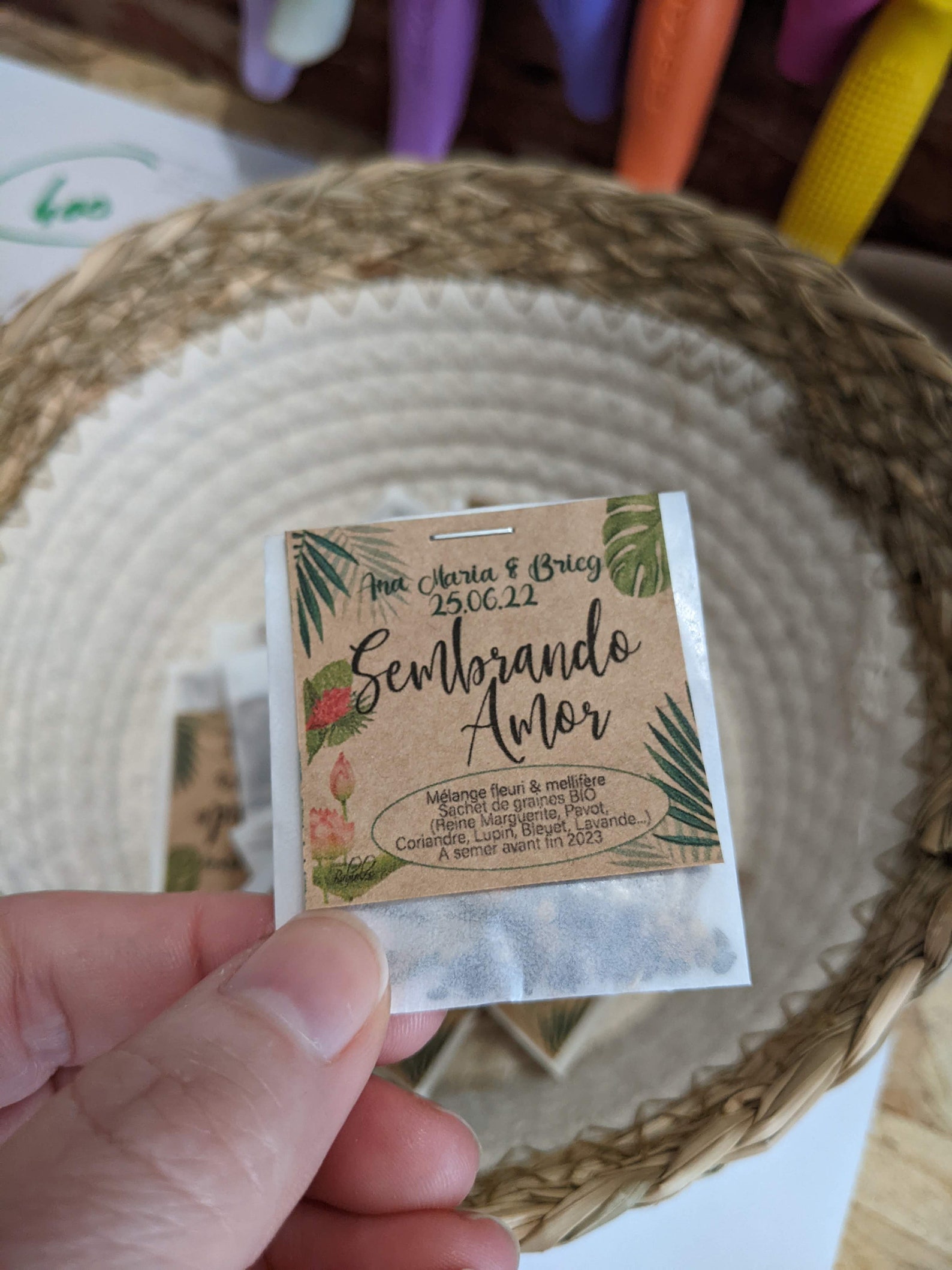 Seed Bag Seed Wedding Guest Gift Wedding Deco - Etsy